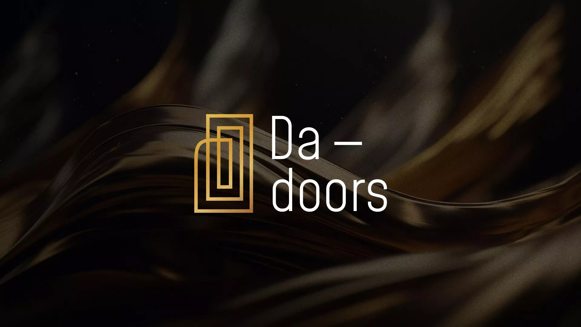 Разработка логотипа для компании «DA-DOORS» в Лагани